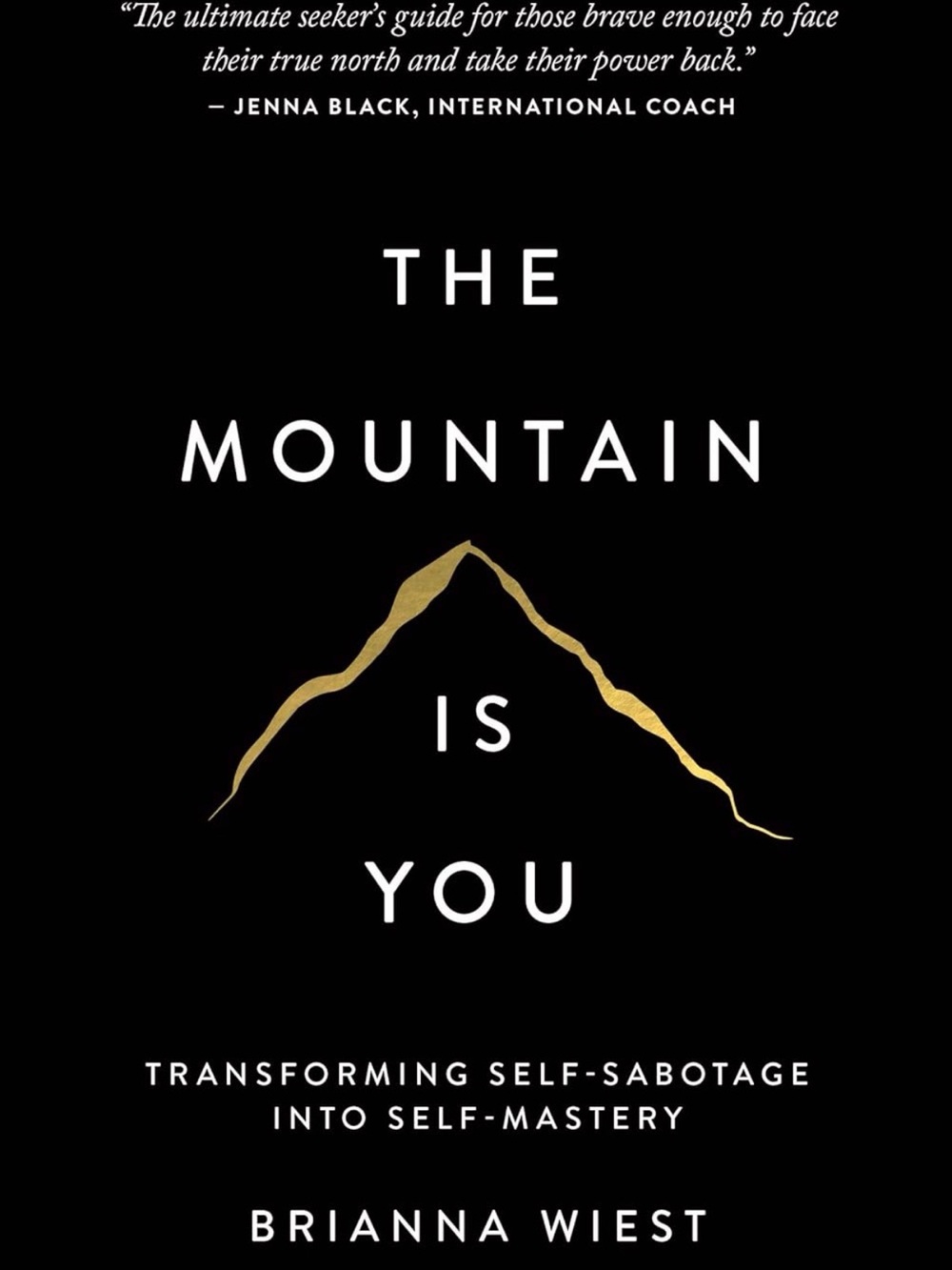 The Mountain Is You Book